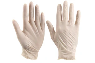 Disposable Sterile Medical Rubber Examination Gloves