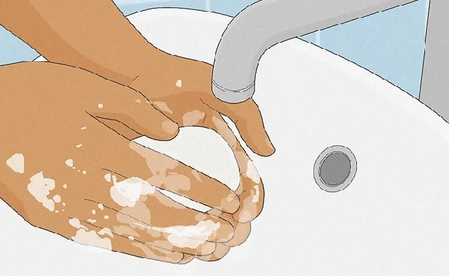 Wash your hands well